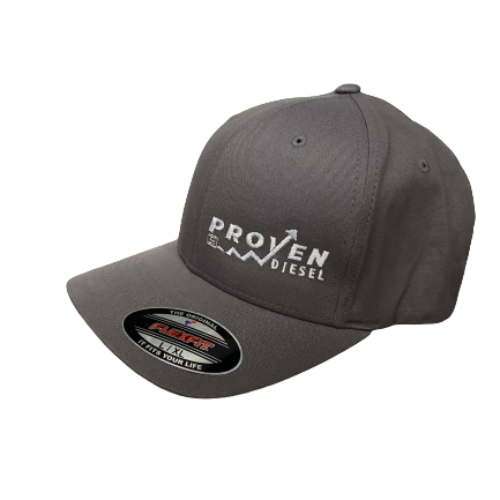 Gray Flex Fit Hat